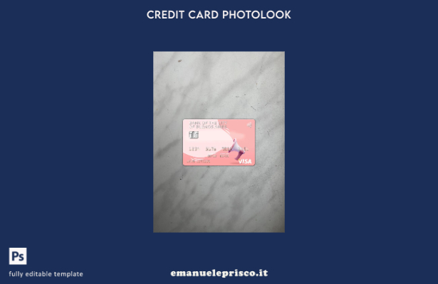 modello frontale photolook della carta visto della Banca Argentina della città d